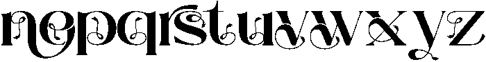 Natural Creation Regular otf (400) Font LOWERCASE