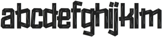 Natural Ebony Regular otf (400) Font LOWERCASE