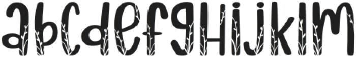 Natural Leaf Regular otf (400) Font LOWERCASE