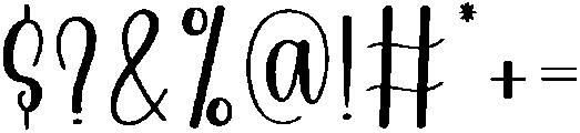 Natural Regular otf (400) Font OTHER CHARS