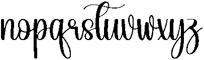 Natural Regular otf (400) Font LOWERCASE
