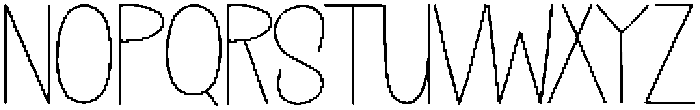 Natural Regular otf (400) Font UPPERCASE