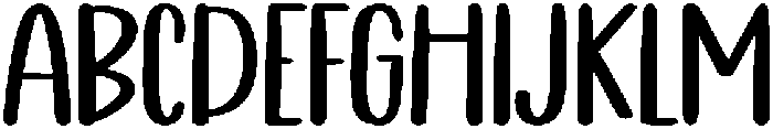 Natural Regular otf (400) Font UPPERCASE