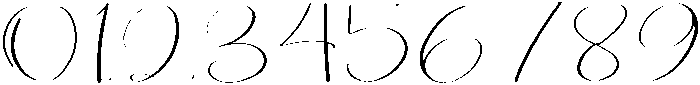 Natural Regular otf (400) Font OTHER CHARS