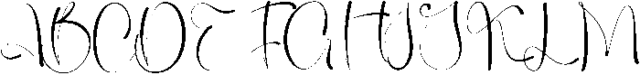 Natural Regular otf (400) Font UPPERCASE
