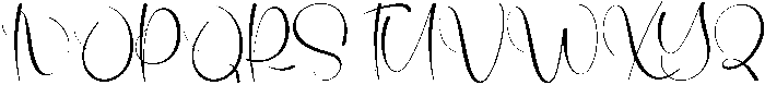 Natural Regular otf (400) Font UPPERCASE