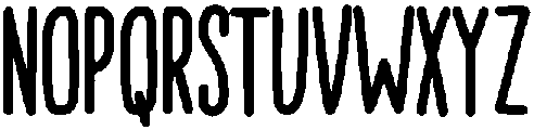 Natural Regular otf (400) Font UPPERCASE