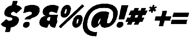 Natural Sage Italic otf (400) Font OTHER CHARS
