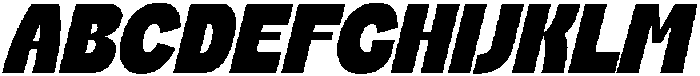 Natural Sage Italic otf (400) Font UPPERCASE