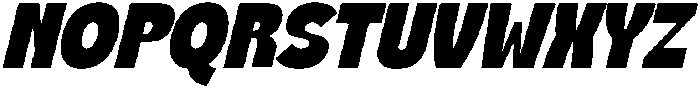 Natural Sage Italic otf (400) Font UPPERCASE