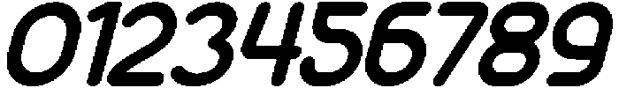 Natural Space Light Italic otf (300) Font OTHER CHARS