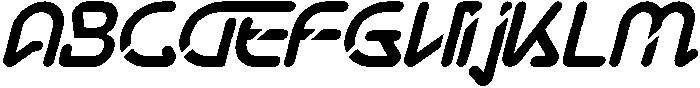 Natural Space Light Italic otf (300) FONT