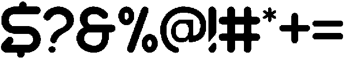 Natural Space Light otf (300) Font OTHER CHARS