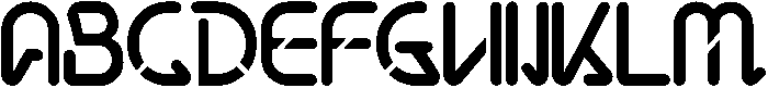 Natural Space Light otf (300) Font UPPERCASE