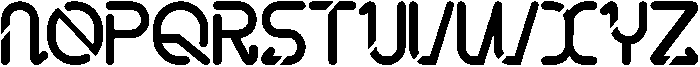 Natural Space Light otf (300) Font UPPERCASE