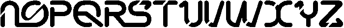 Natural Space Light otf (300) Font LOWERCASE