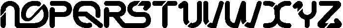 Natural Space Regular otf (400) Font LOWERCASE