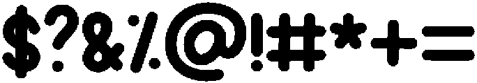 Natural otf (400) Font OTHER CHARS
