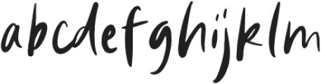 NaturalHandwriting-Regular otf (400) Font LOWERCASE