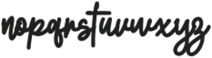 NaturallovelyScript-Regular otf (400) Font LOWERCASE