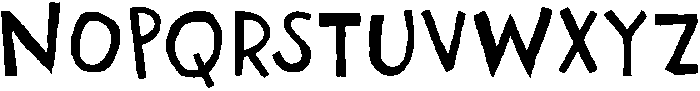 Naturally Imperfect otf (400) Font UPPERCASE
