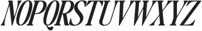 Naturally-Italic otf (400) Font UPPERCASE