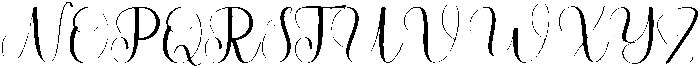 Naturaly Regular otf (400) Font UPPERCASE