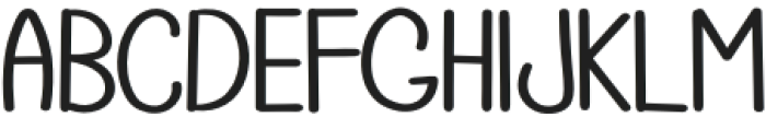 Naturaly Regular otf (400) Font UPPERCASE