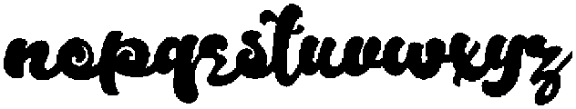 Nature Regular otf (400) Font LOWERCASE