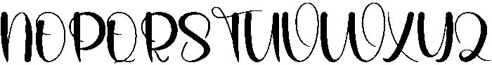 Nature Regular otf (400) Font UPPERCASE