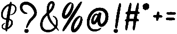 Nature Regular otf (400) Font OTHER CHARS