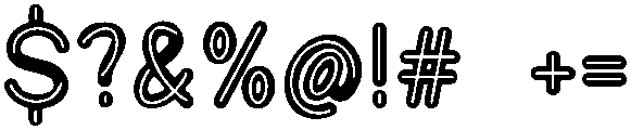 Nature Regular otf (400) Font OTHER CHARS