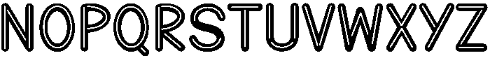 Nature Regular otf (400) Font UPPERCASE