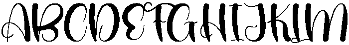 Naughty Regular otf (400) Font UPPERCASE