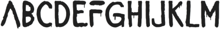 NaughtyRegular otf (400) Font UPPERCASE