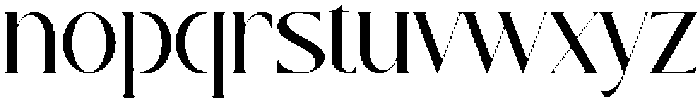 Naumia Regular otf (400) Font LOWERCASE