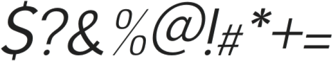 Nautica Rounded Thin Italic otf (100) Font OTHER CHARS