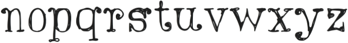 Nautical Squiggles Medium otf (500) Font LOWERCASE