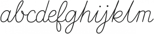 Nauticus Script otf (400) Font LOWERCASE