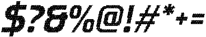 Navalie Disco Italic otf (400) Font OTHER CHARS