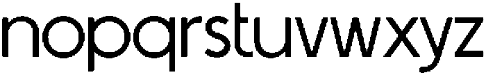 Navara otf (400) Font LOWERCASE