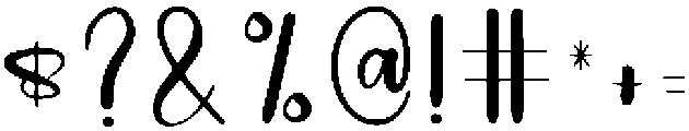 Navigate Regular otf (400) Font OTHER CHARS