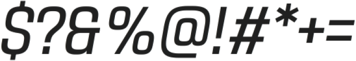 Navine Condensed Italic ttf (400) Font OTHER CHARS