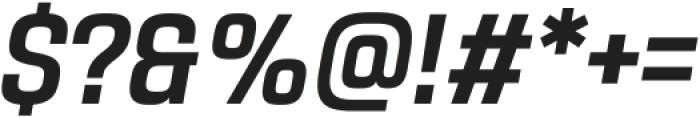 Navine Condensed SemiBold Italic ttf (600) Font OTHER CHARS