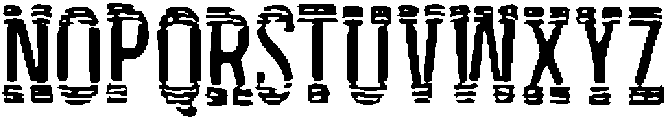Nawuda ttf (400) Font UPPERCASE
