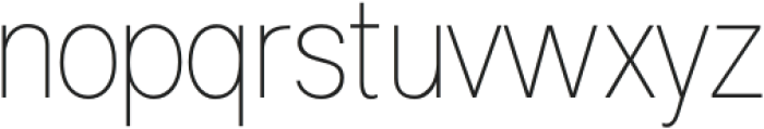 Naxotek Thin otf (100) Font LOWERCASE