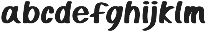 Nayatus Regular otf (400) Font LOWERCASE