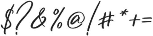 Naylans Italic otf (400) Font OTHER CHARS