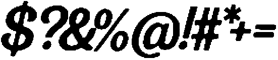 Nazaga ttf (400) Font OTHER CHARS