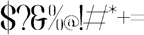 Nazelek otf (400) Font OTHER CHARS